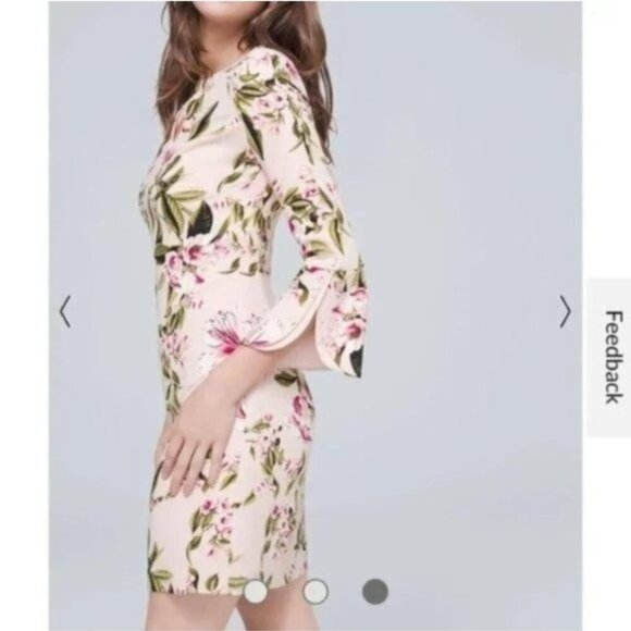 White House Black Market Dresses & Skirts - NWOT White House Black Market Petal-Sleeve Petite Shift Dress